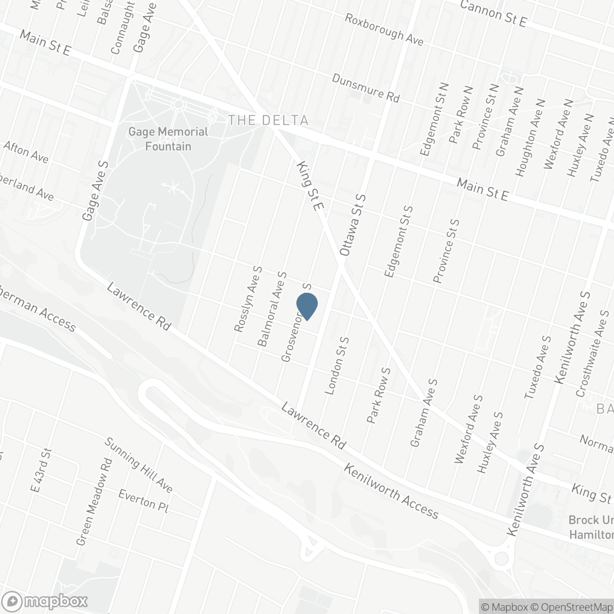 163 GROSVENOR AVENUE S, Hamilton, Ontario L8M 3L4
